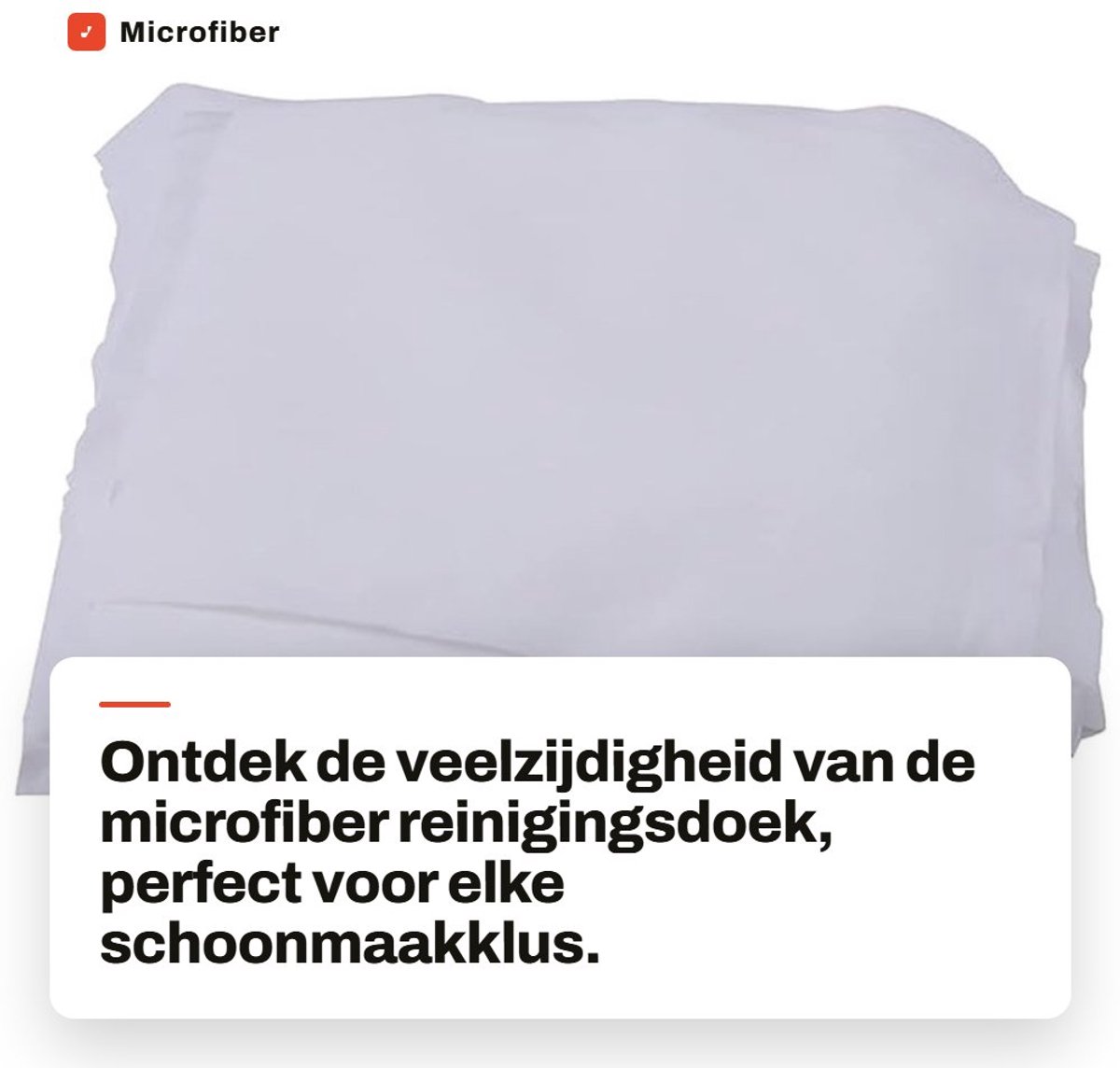 Dailygoods - Microfiber Reinigingsdoek - Antistatische Doeken - Stofvrij - 6 Inch - Schoonmaakdoek - 100 Stuks - Geschikt voor LCD Reparaties - Wit
