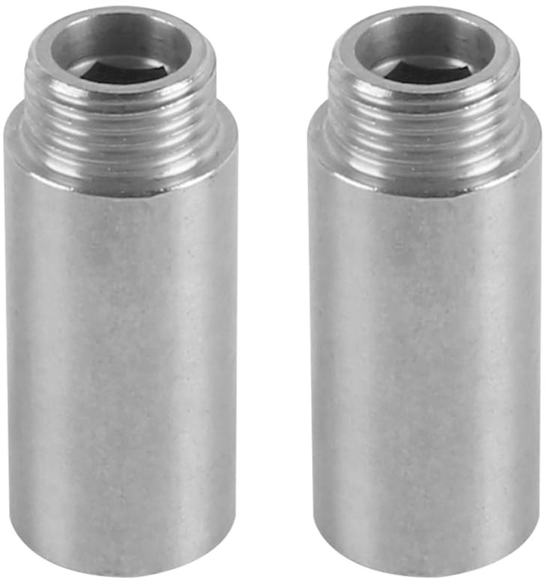 Dailygoods - Doucheverlengbuisadapter - Roestvrijstalen reductiekoppeling - Verhoogt douchebereik - Geschikt voor vaste douchekopleidingen - Inclusief...