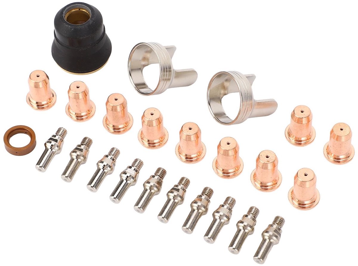 Dailygoods - 24-delige IPT40 Tipelektrodeset voor Plasmasnijmachines