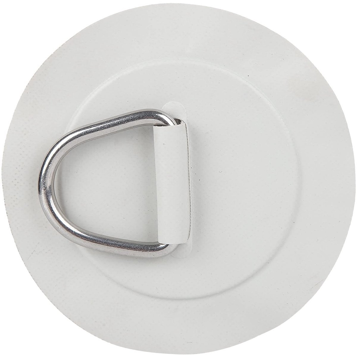 Dailygoods- D Ring Patch Professioneel - D Ring Pad - Roestvrij Staal - Geschikt voor Opblaasbare Boot/Vlot - Kajak/Kano/Surfplank - Eenvoudig te Installeren - Bootaccessoire