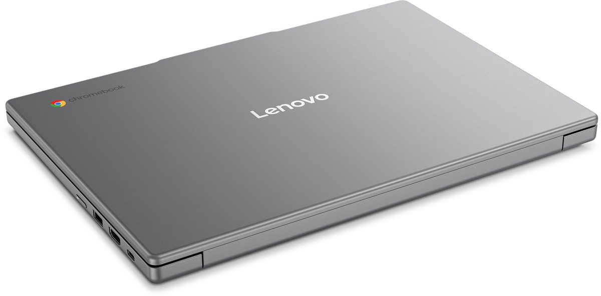Lenovo Chrome 14ITN11 Intel N N355 Chromebook 35,6 cm (14") WUXGA 8 GB LPDDR5x-SDRAM 128 GB UFS Wi-Fi 6E (802.11ax) ChromeOS Grijs Engels thumbnail 3