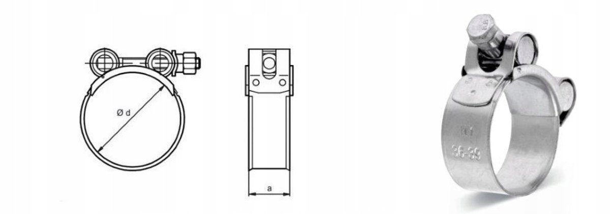 GBS Slangklem 29-31mm - Gegalvaniseerd staal, Hoge Klemkracht