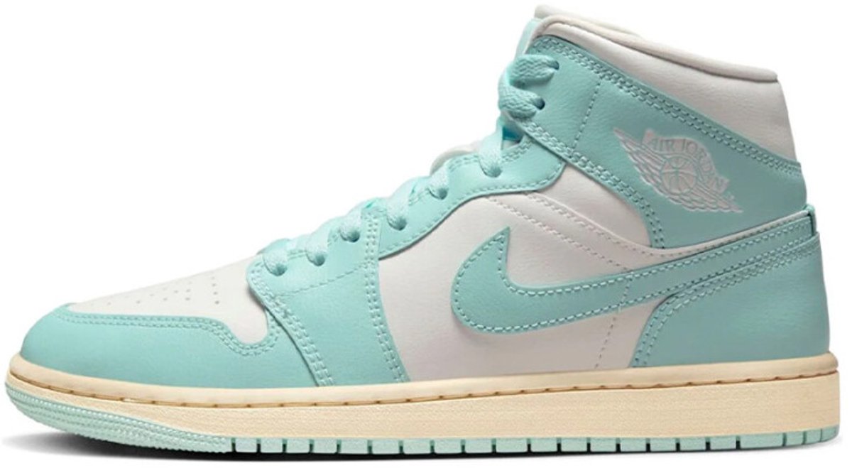 Nike Air Jordan 1 Mid – Lichtblauw / Sneakers Dames