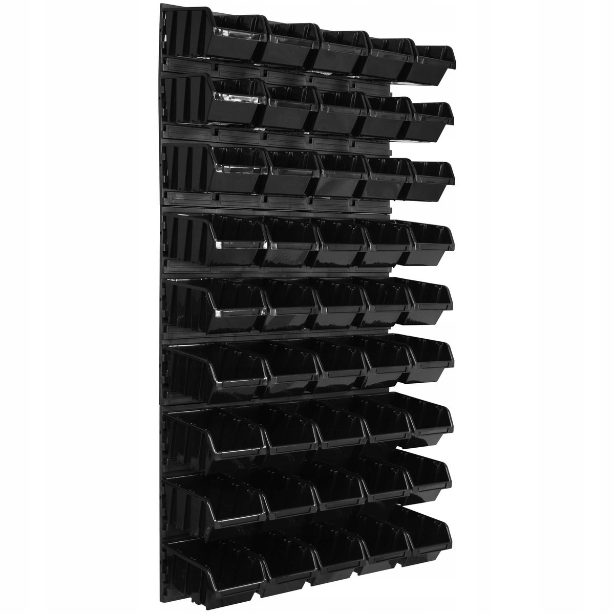 Gereedschapswand 58x117cm met 45 bakjes - Werkplaats Organizer