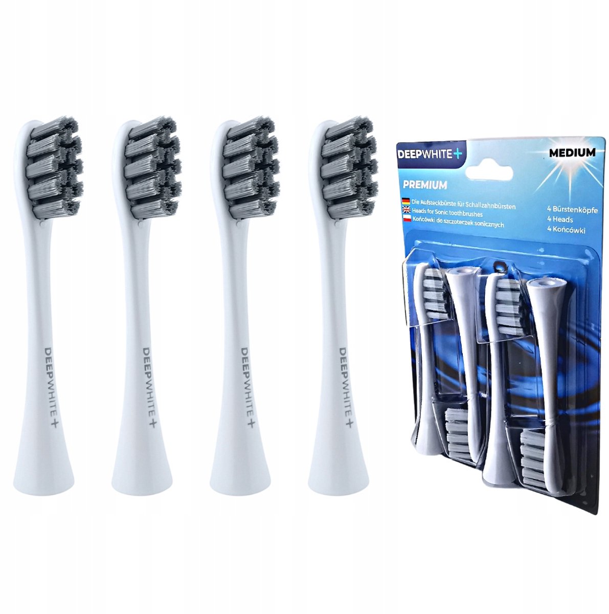 4x Opzetborstels Vervanging voor Xiaomi Oclean Flow X Pro