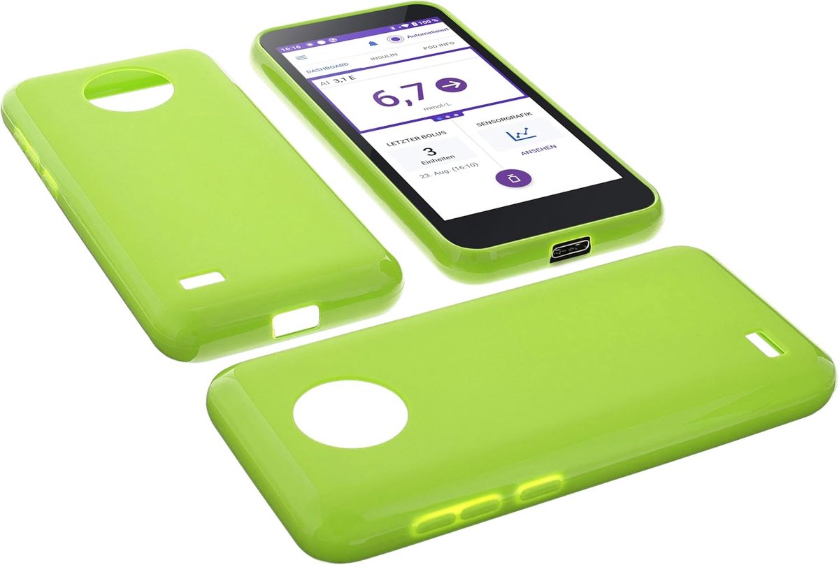 Case TPU for Omnipod 5 Cover Protective Case, TPU Green - ShopVlot