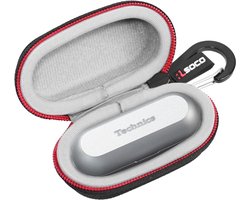 Oplader hoesje voor Technics EAH-AZ100 - hard-shell EVA - bescherming voor earbuds - ideaal voor onderweg - ShopVlot