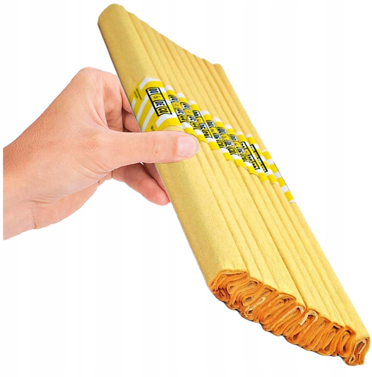 Gekreukeld Crêpepapier Goud - 10 rollen - 50x200 cm - Knutselen & Decoratie
