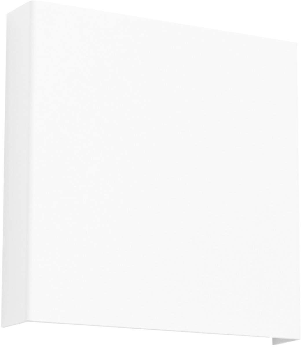 Sollux Lighting Wandlamp VANTA - G9 - wit - staal - 15x2.4x15cm