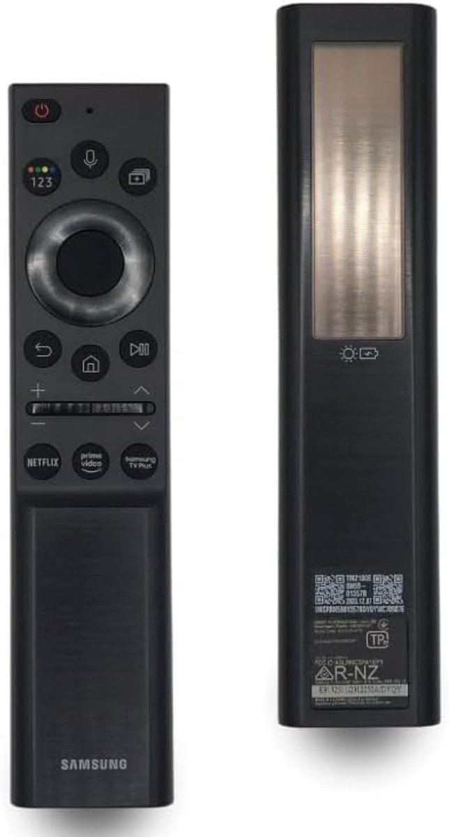 Vervangende afstandsbediening BN59-01357B voor S-amsung Smart TV, Solar & USB-C opladen, spraakafstandsbediening met - ShopVlot