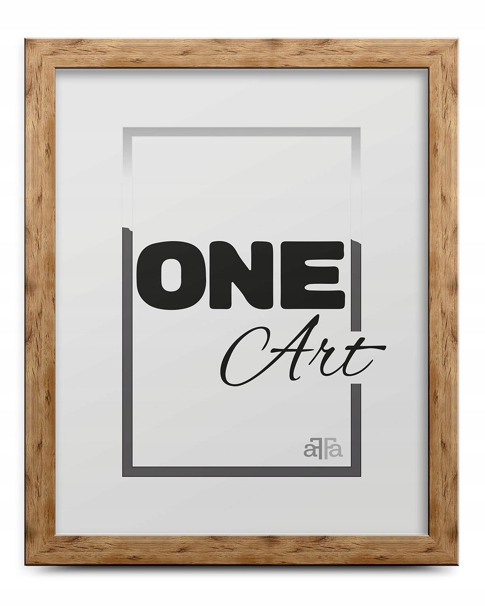 Hekla Fotolijst 50x60 cm MDF Natuurlijk - Stijlvolle Wanddecoratie