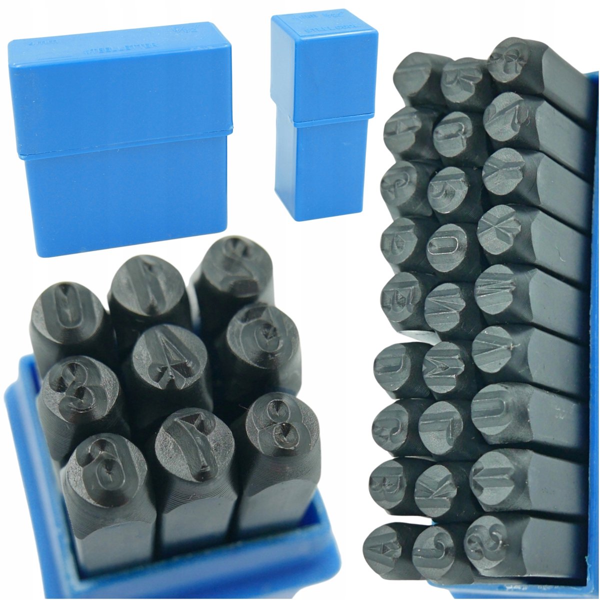 Metaalstempel Set: Letters A-Z, Cijfers 0-9, 5mm, 36 Stuks