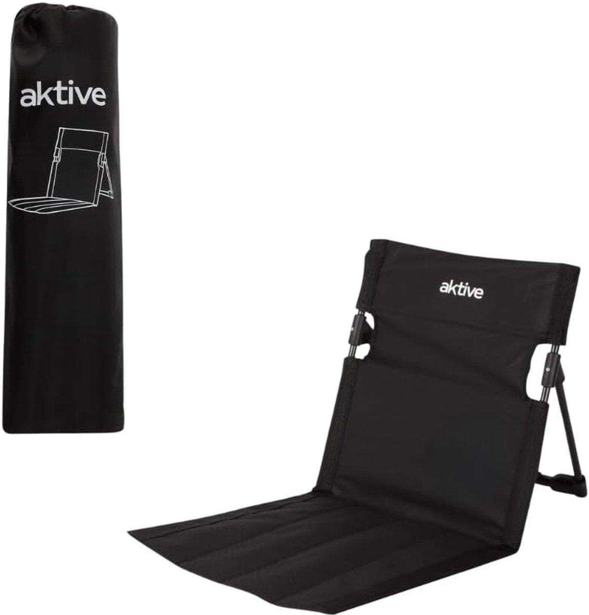 Strandmat met rugleuning - Vouwbaar - Inclusief draagtas - Perfect voor ontspanning - ShopVlot