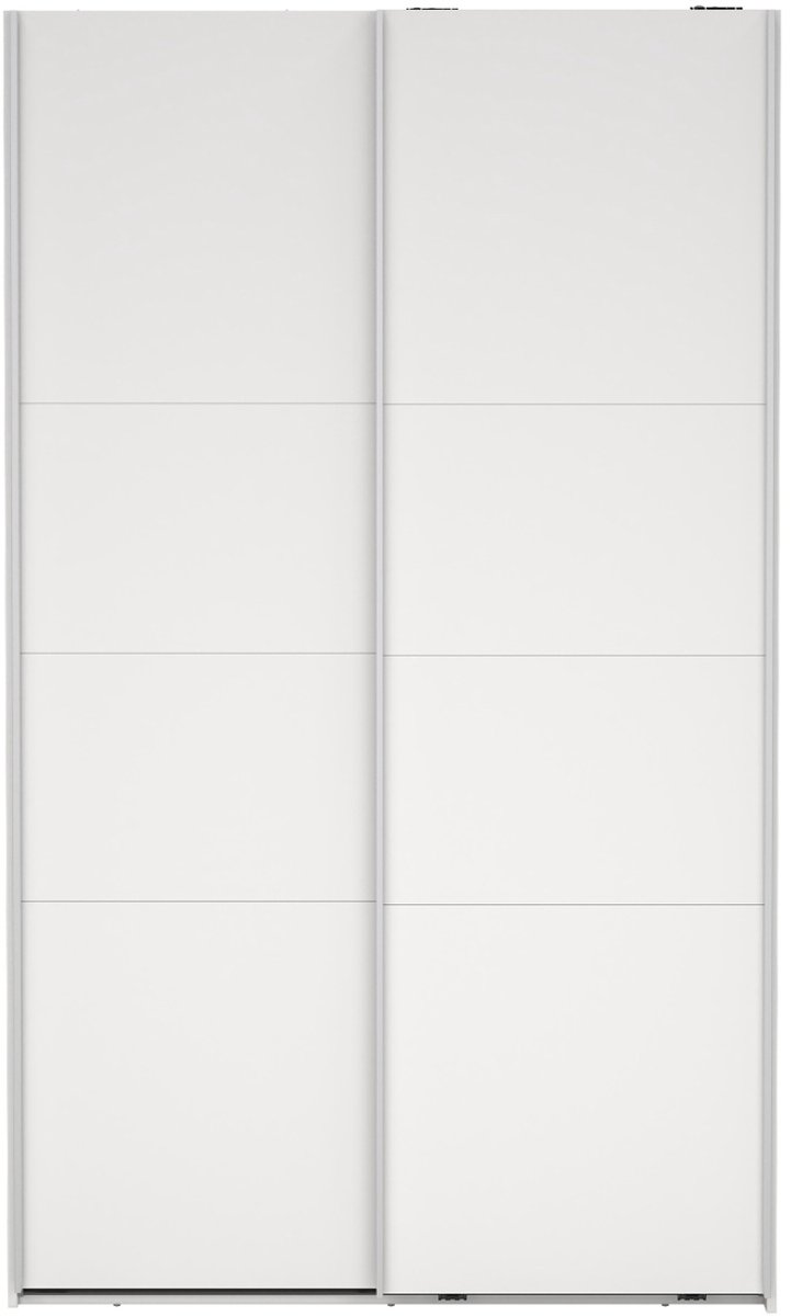 Giga Living Kledingkast Catania - Wit - Incl. Schuifdeuren - 119x67x200cm
