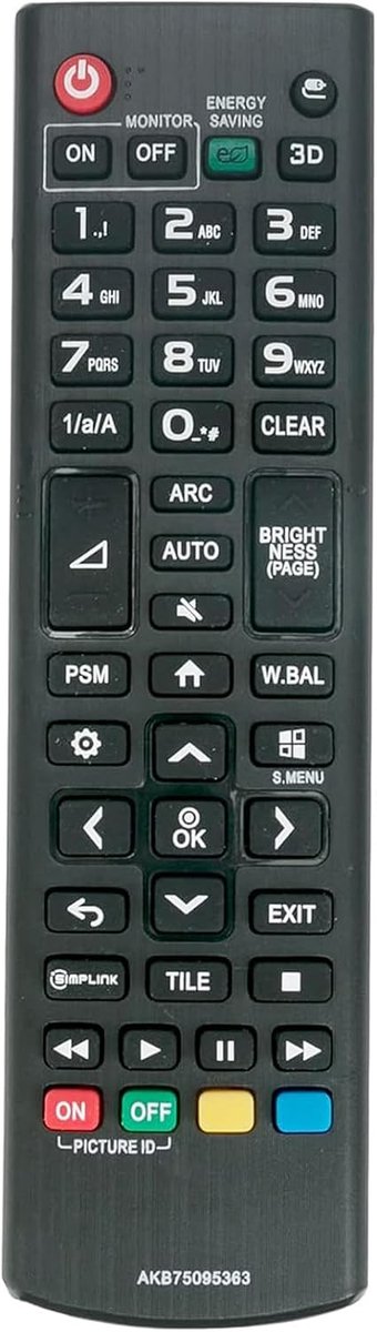 ALLIMITY AKB75095395 AKB75095363 Replace remote control suitable for LG TV 49UH5E-B 55UH5C-BF 86UM3E 55EW5F-A - ShopVlot