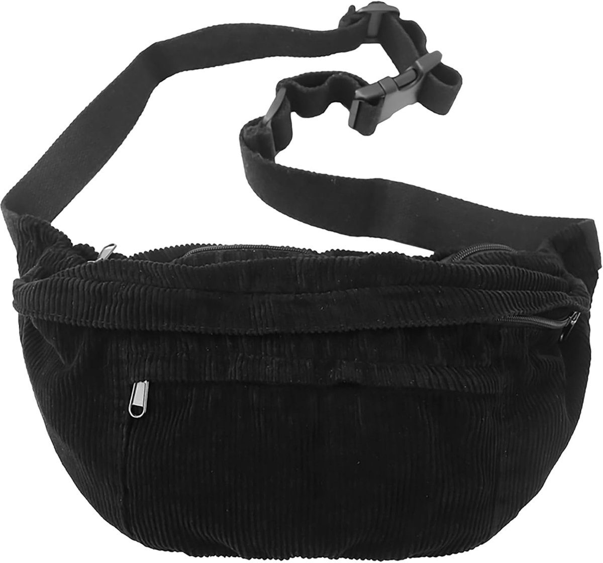 Micmores Crossbody Bags for Women Men Corduroy Fanny Pack Oversized Shoulder Bag Cute Belt Bum Sling Bag for Travel - ShopVlot