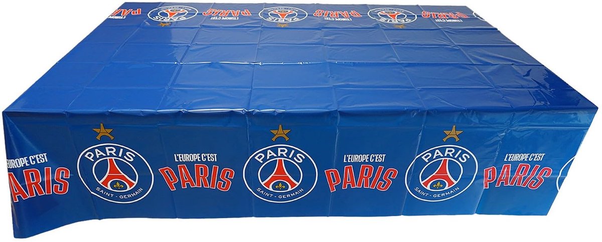 PSG Tafelkleed van kunststof, officiële collectie, Paris Saint Germain, 130 x 180 cm - ShopVlot