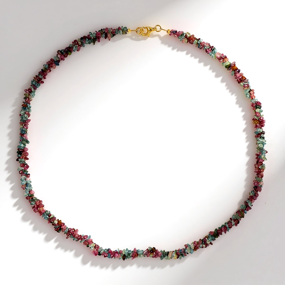 Cavill - Elegante Zilveren Ketting 925 Sterling met 76,95 ct Toermalijn uit Madagaskar - Handgemaakte Toermalijn Sieraden voor Dames - 45 cm