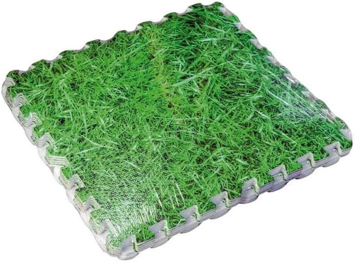 Gre MPF509GY - bodembescherming voor zwembaden, 9 eenheden grijs, 8 mm dik - ShopVlot