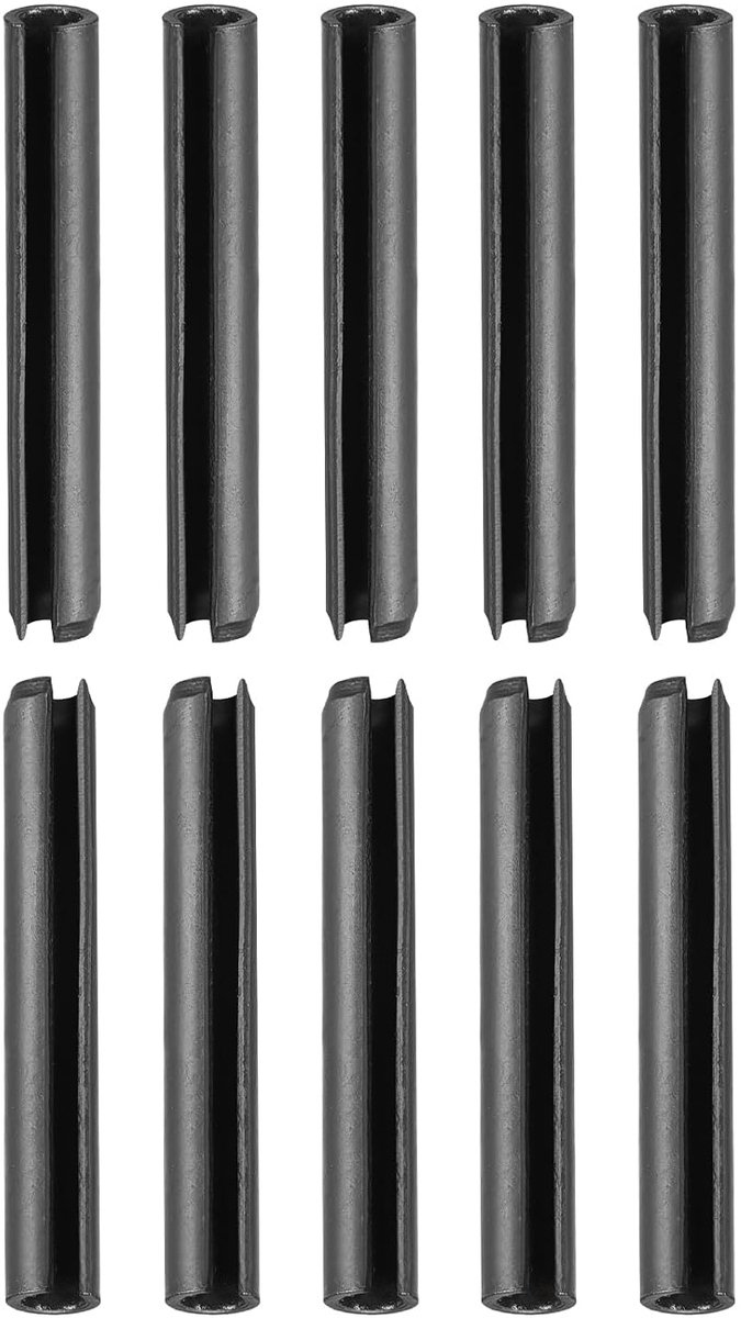 Ribbelveertje 5 mm x 50 mm - 30 stuks - 65Mn veerstaal - Ideaal voor bevestiging - ShopVlot