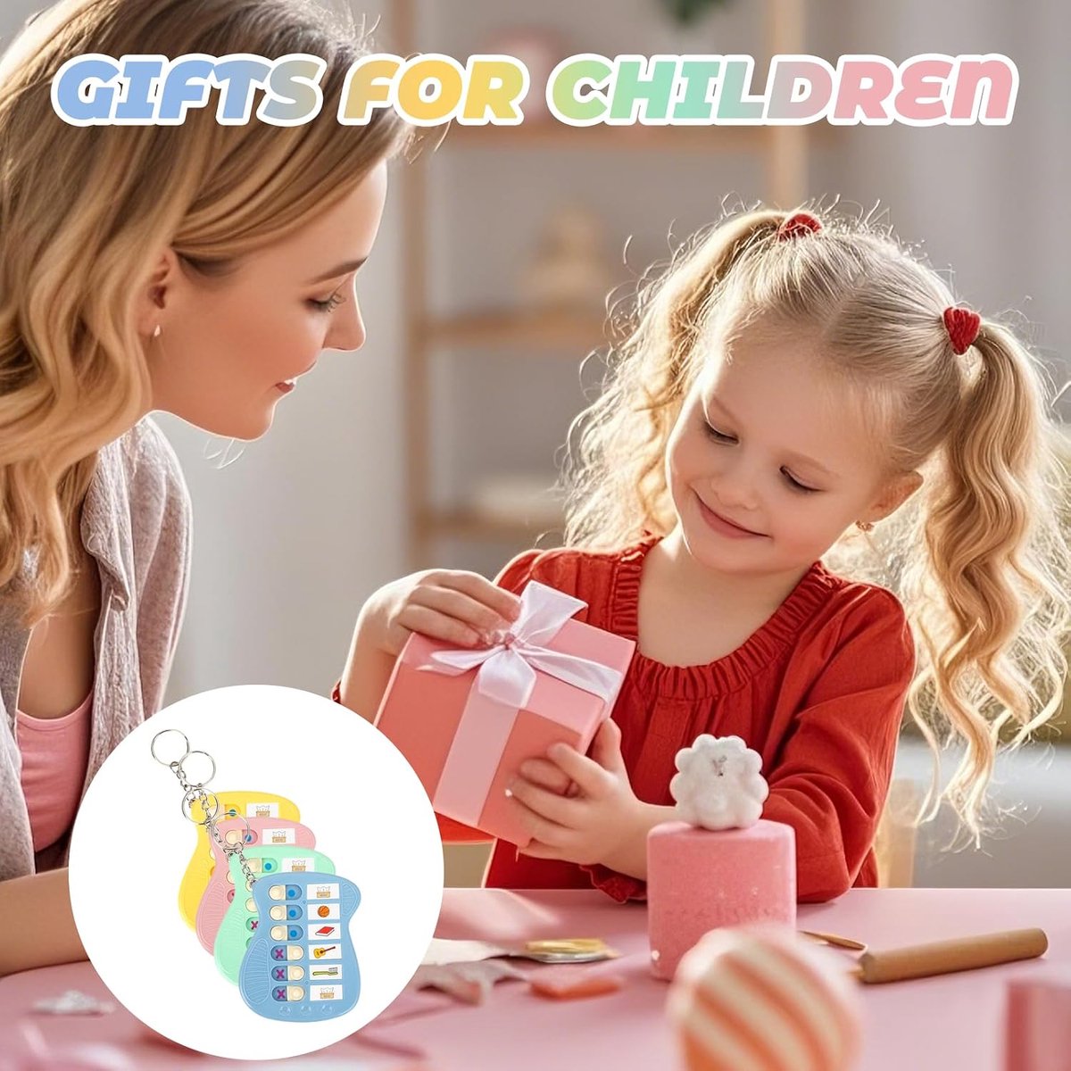 4 stuks taken grafiek voor kinderen, herbruikbare takenlijst-memoborden met sleutelhanger, dagelijkse routineplanner, checklistbord voor kindergedrag, afneembare sticker beloningstabel voor