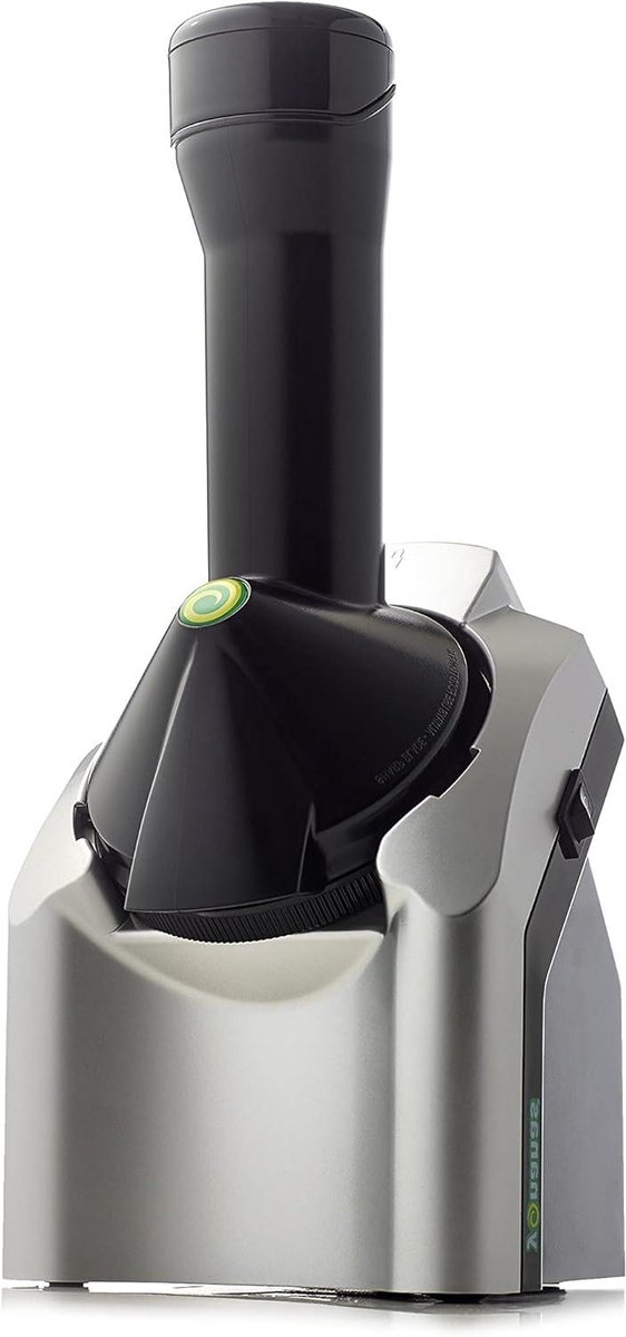 IJsmachine - Fruitijs Maker - Gezond Traktatie Maken - Snel en Eenvoudig - 1.1 Kilogram - Zilver