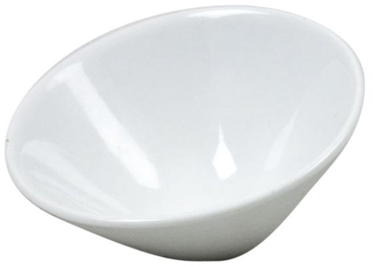 Cosy & Trendy Schaaltje Wit D9,5xh5cm Rond