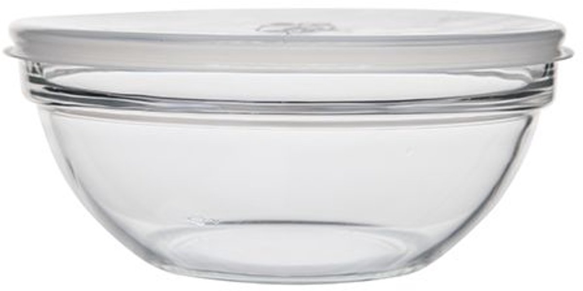 Luminarc Empilable Saladeschaal met Deksel - Ø 17 cm - Helder