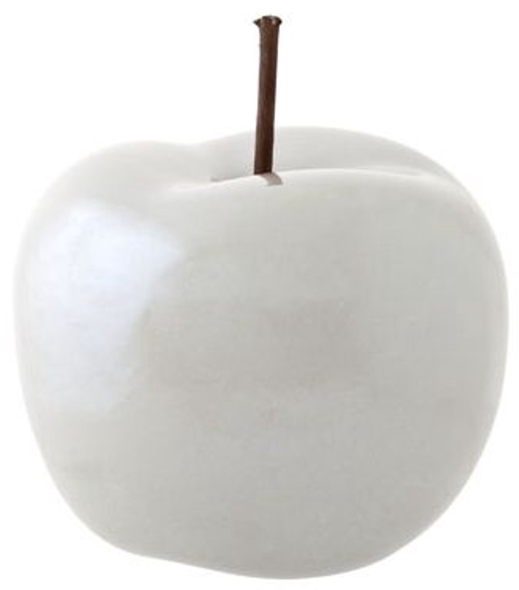Cosy @ Home Appel Beige Parelmoer Keramiek 12x12x13