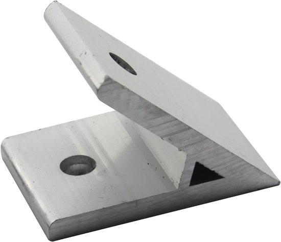 (4 stuks) 5050 Serie 45 Graden Hoek Hoek Beugels Hoek Braces Connectors Joint Voor Aluminium Extrusie Profiel — afbeelding 2