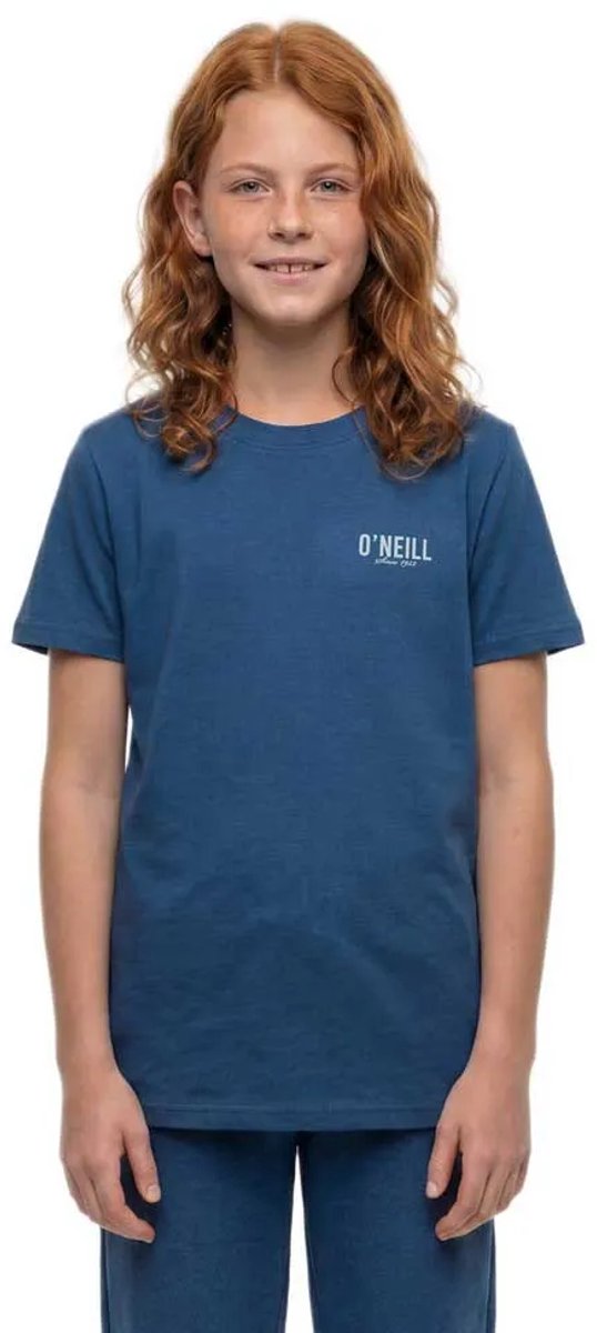 O´neill Essentials T-shirt Met Korte Mouwen 5-6 Years Meisje Blauw