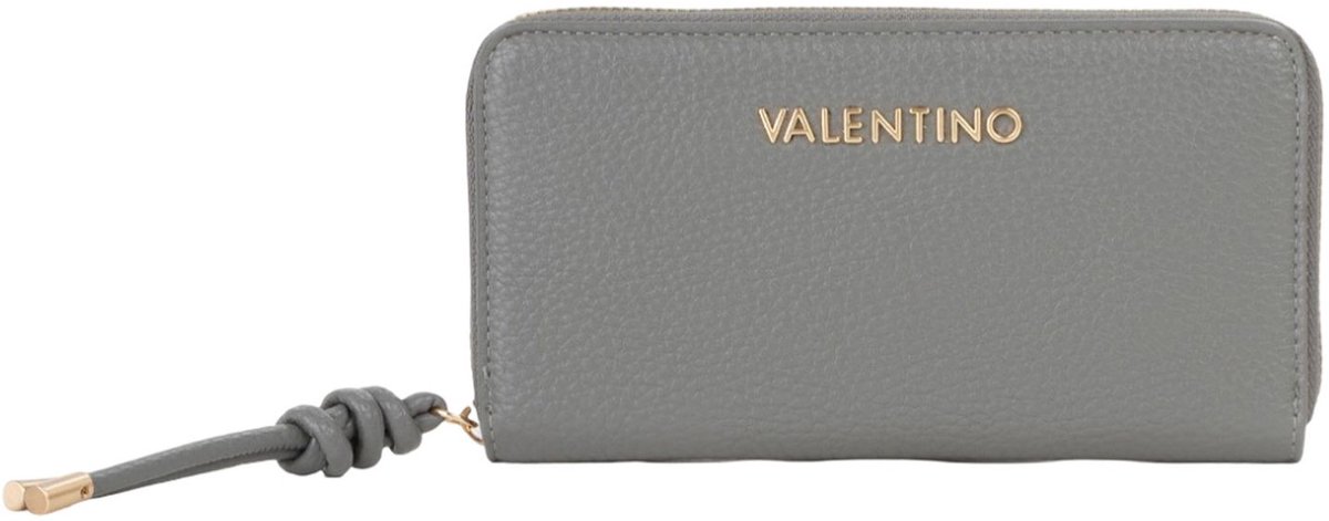 VALENTINO portemonnee Saphira Zip Around Wallet Antracite donkergrijs