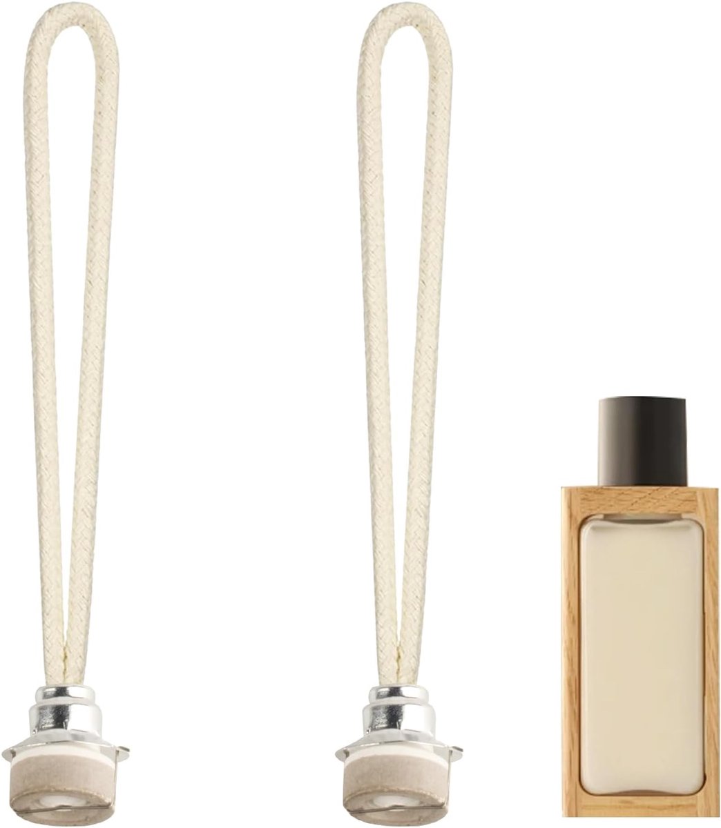 2 stuks geurlamp lont voor Lampe Berger vervangende lont 18 mm | voor Berger lamp lonten olielamp vervangingslont luchtcontrole katalytische brander voor aromatherapie woondecoratie