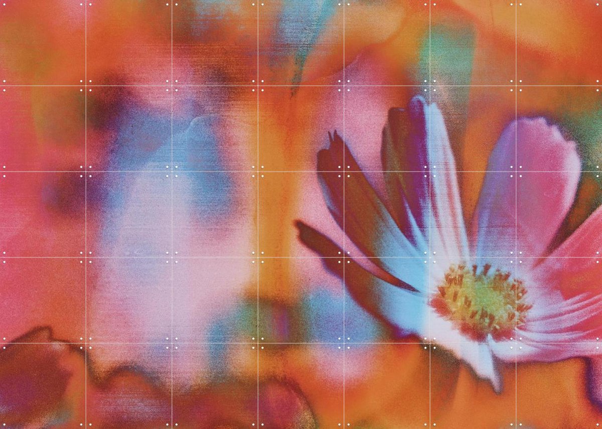 IXXI Sweetly, Amber Lauder - 140 x 100 cm - Gratis ophangtool - Grote wanddecoratie en posters - Gemengde Technieken, Kleurrijk, Digitale Kunst