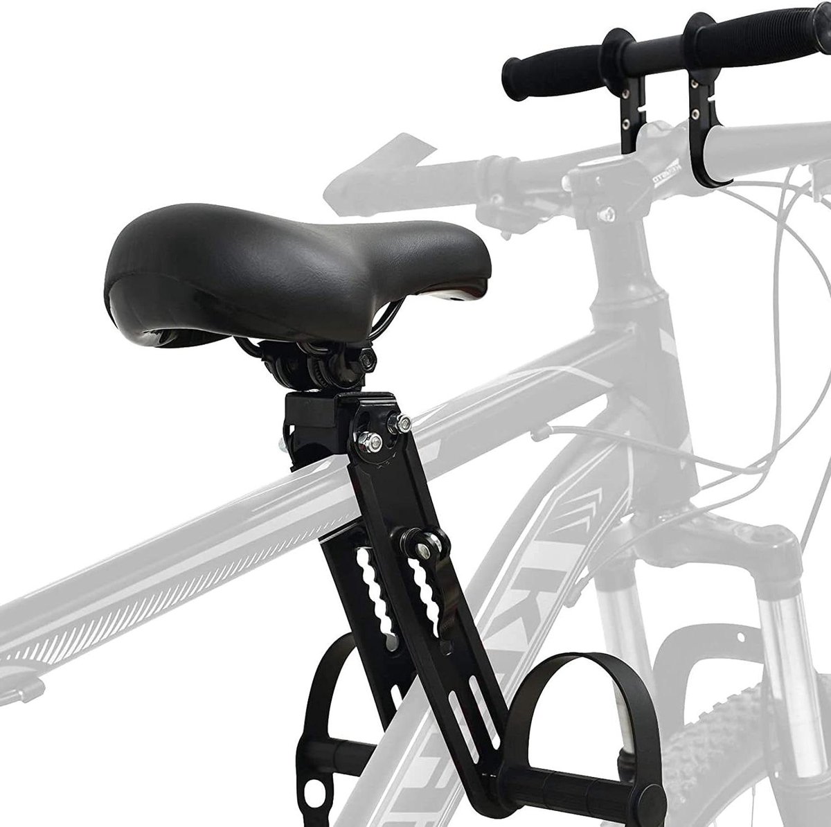Kinder Fietsstoeltje - Voorzitje Kind Fiets - Samen Fietsen - Universele Montage - Tot 21.8 kg - Niet gespecificeerd