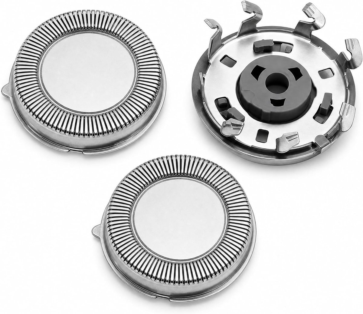 3 stuks scheerkoppen compatibel met Philips Series 3000 5000 1000 510, reservemessen voor Philips elektrisch scheerapparaat, scheerkoppen voor heren - eenvoudige reiniging, aangename scheerbeurt