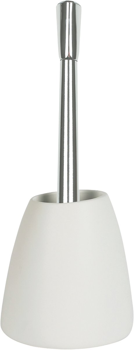 Spirella Toiletborstel met Houder - Vrijstaande WC-Borstel en Toiletborstelhouder met Klassiek Design voor de Badkamer