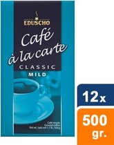 Eduscho - Café À la carte Classic Café moulu doux - 12x 500 gr