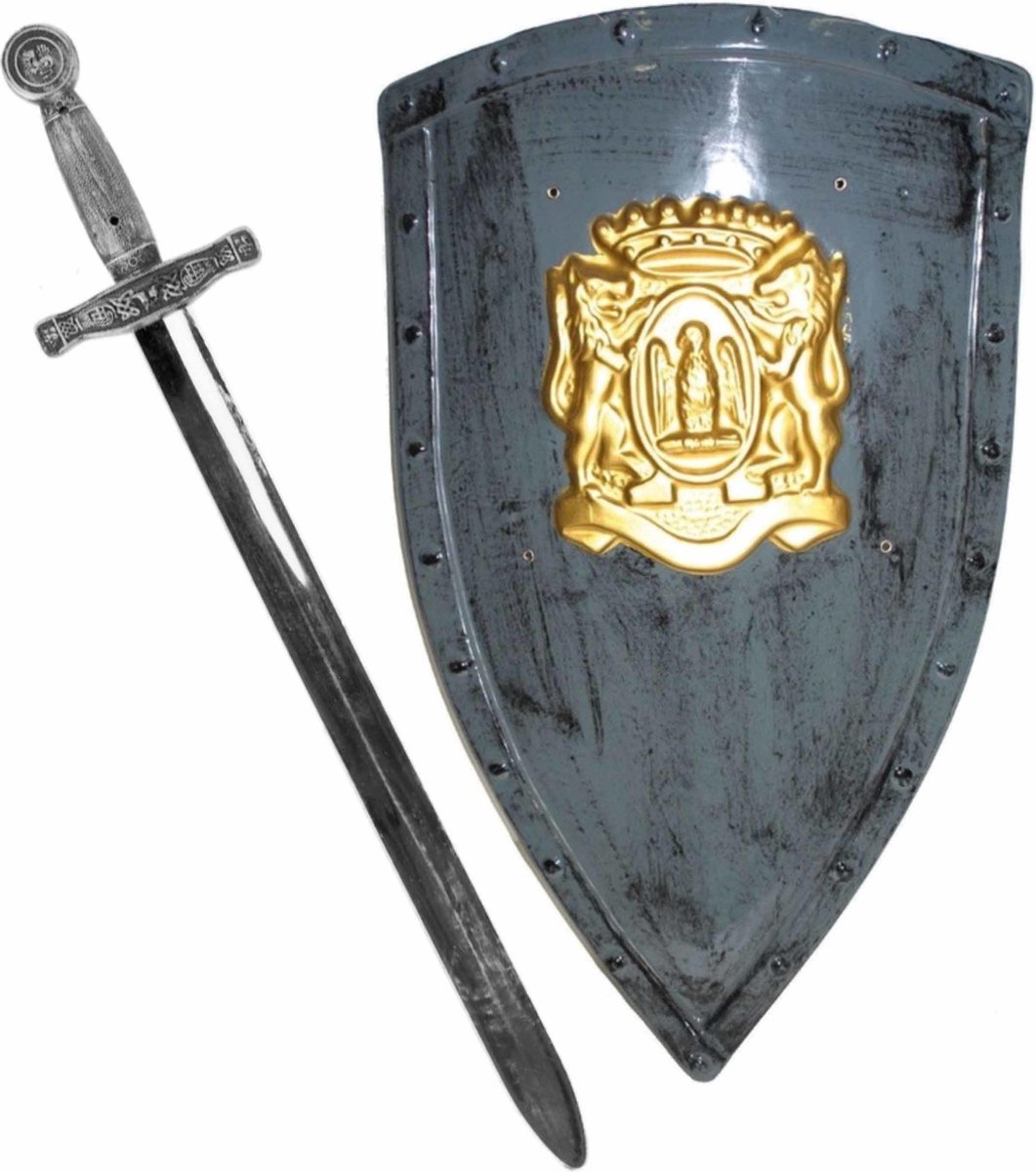 Ridders verkleed wapens set - schild met zwaard van 63 cm - Speelgoed voor  kinderen | bol.com