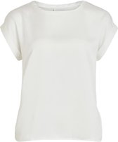 VILA VIELLETTE S/S SATIN TOP/SU - NOOS Dames Top - Maat 42