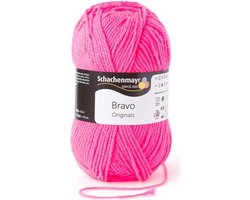 Bravo Wol - 50 gram - Roze