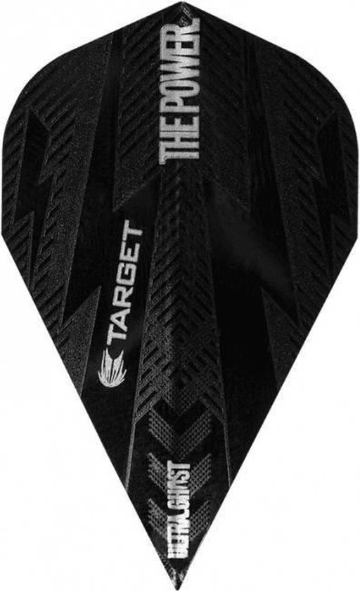 Target Darts Flights Vision Ultra Green Vapor 8 – Form Nr. 6, Extra Stark (100 Mikron)