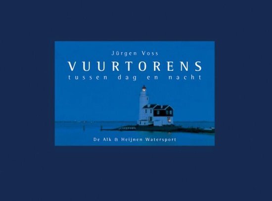 Cover van het boek 'Vuurtorens tussen dag en nacht' van J. Voss