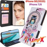 EmpX Telefoonhoesje - Book Case - Geschikt Voor Apple IPhone SE (2020)