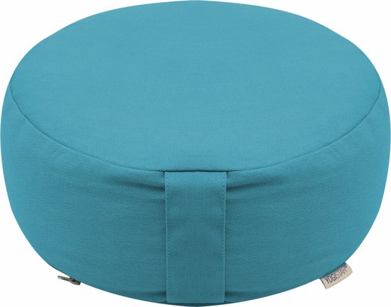 Meditation cushion - round - Dhyana raspberry Meditatiekussen YOGISTAR van YOGISTAR — afbeelding 4