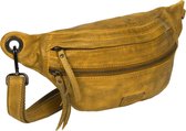 Justified Bags® - Sakura - Heuptas - Fanny Pack - Multifunctioneel -  Leer - Oker