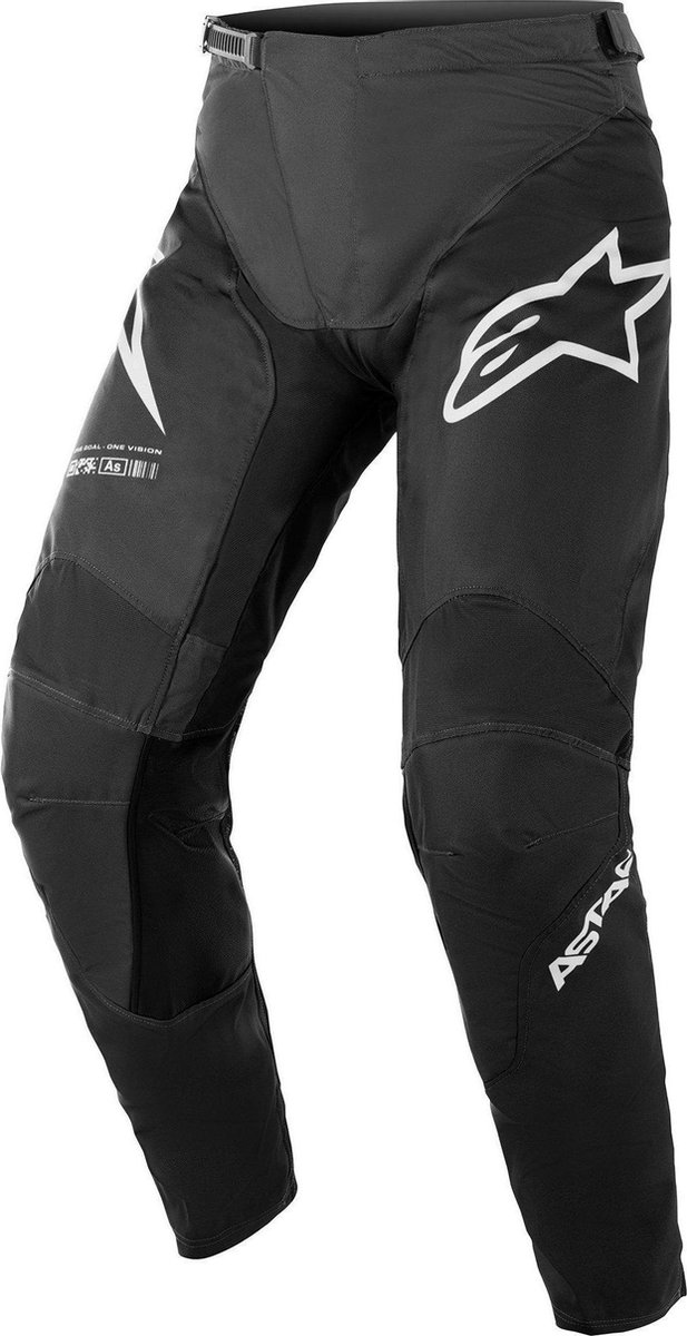 Alpinestars Racer Braap Black Anthracite White Motorcycle Pants 32