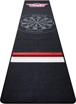 Carpet Dartmat + Oche 300x95cm - Black - Bulls