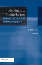 Boek cover Inleiding tot het Nederlandse internationaal privaatrecht van L. Strikwerda