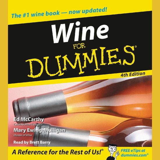 Wine for Dummies 4th Edition - cover